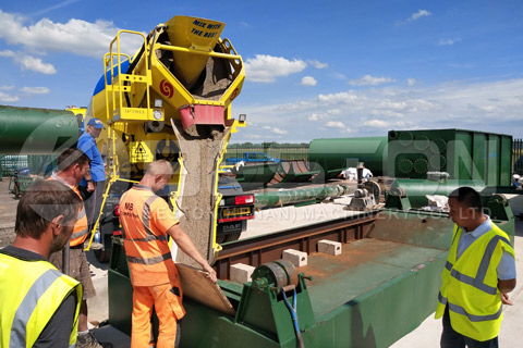 Quick Beston Tyre Pyrolysis Plant Installation