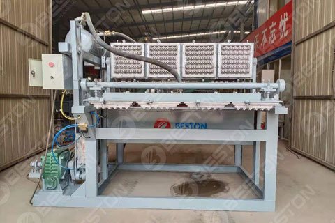 Beston Egg Tray Packing Machine Shipped to Boliver