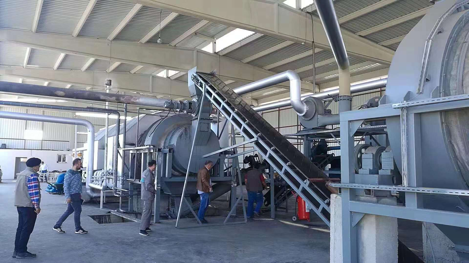 BST-30 Palm Shell Carbonization Plant Installed in Turkey in 2018